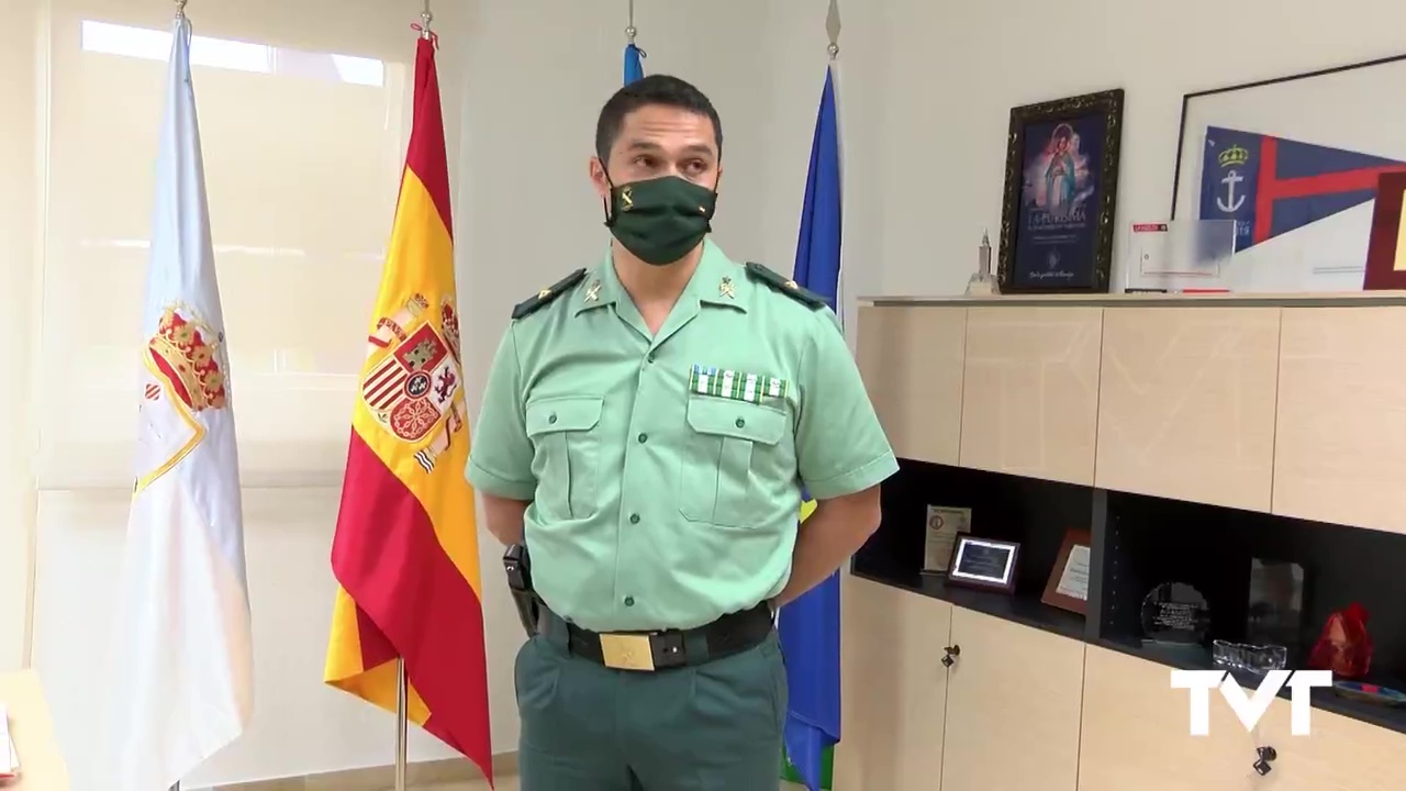Imagen de El hasta ahora Comandante de la Guardia Civil se despide de la sociedad torrevejense