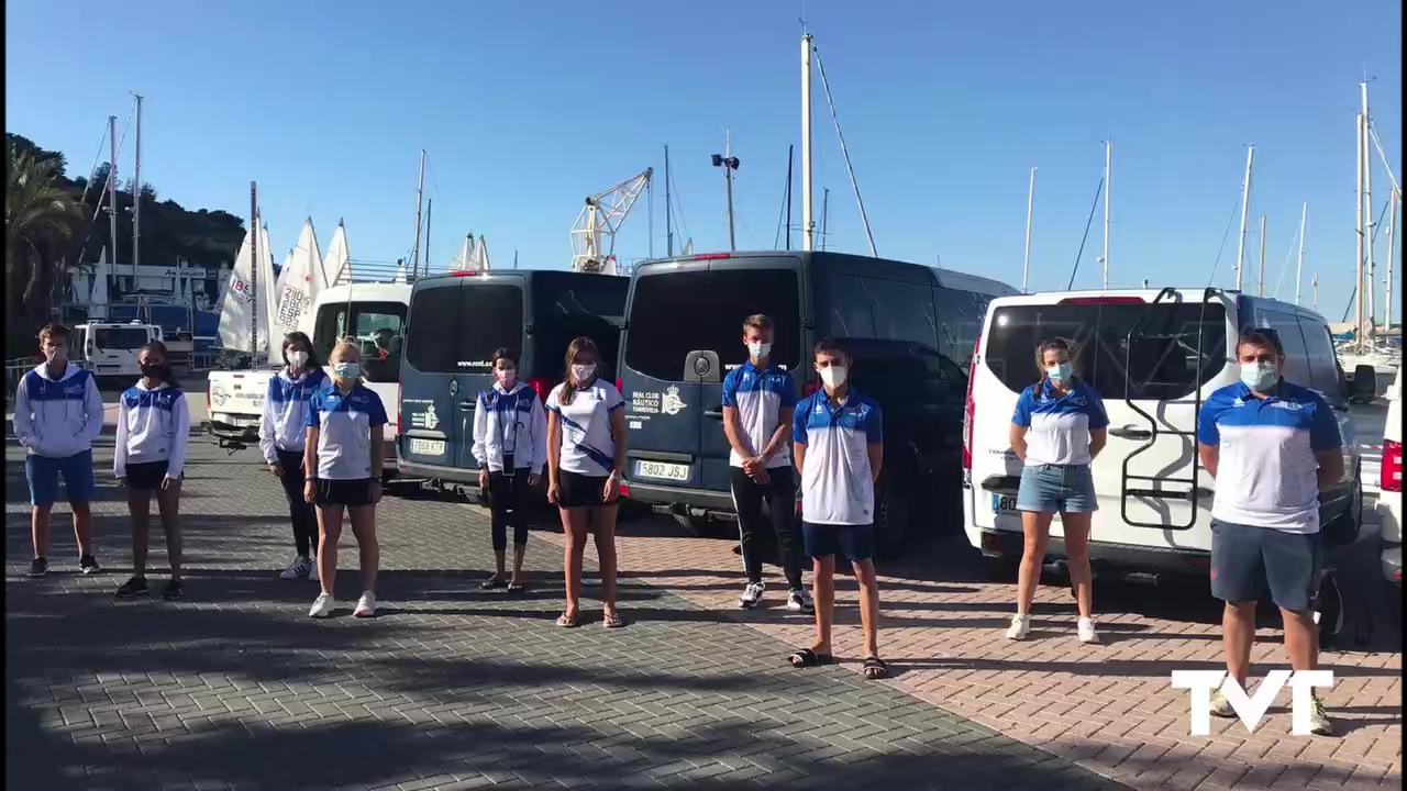 Imagen de Antonio López y Adriana Castro, campeones de la Copa Autonómica de Vela Ligera