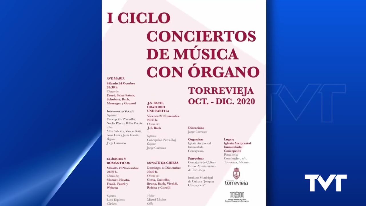 Imagen de I Ciclo de Conciertos de música con órgano