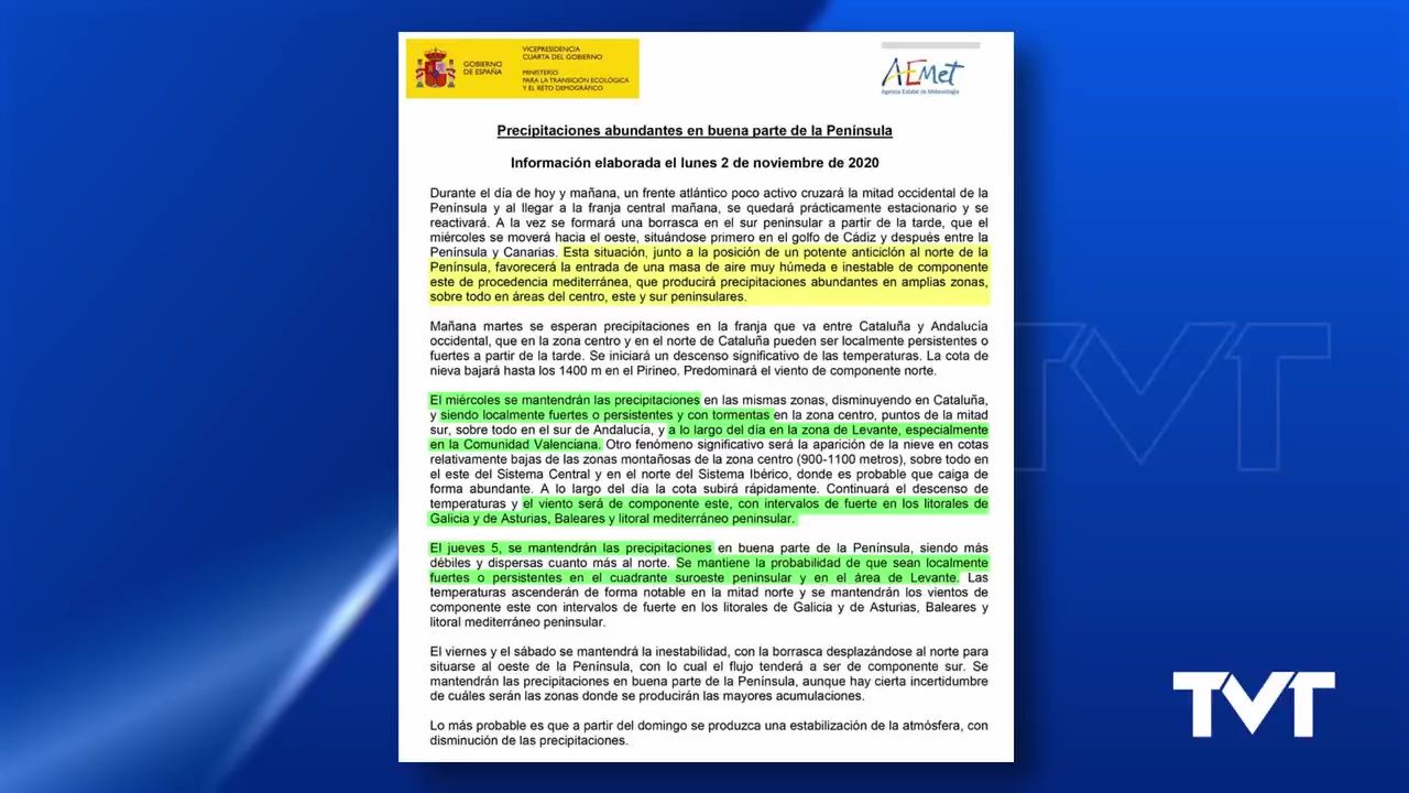 Imagen de Precipitaciones para los próximos días