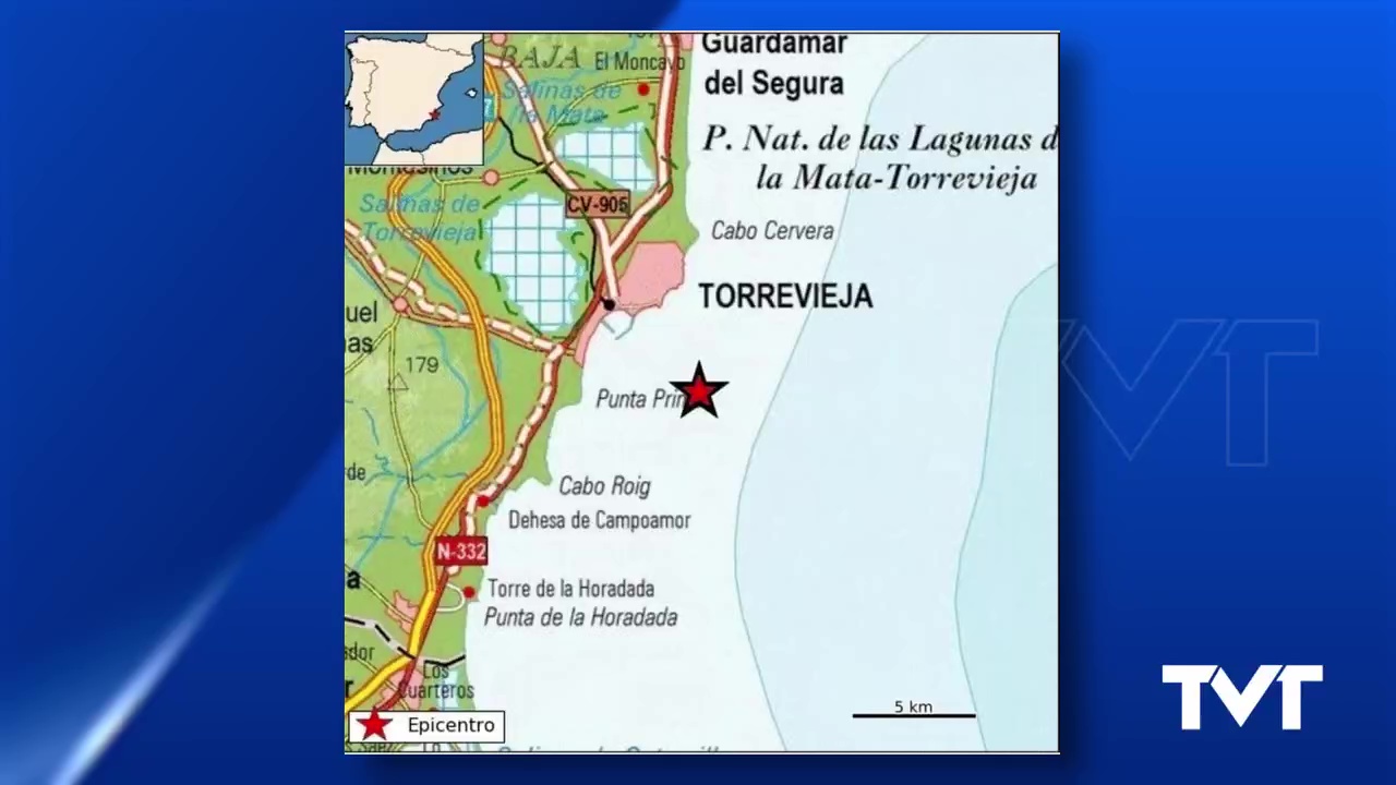 Imagen de Torrevieja se despierta con un terremoto de 1.4 de magnitud