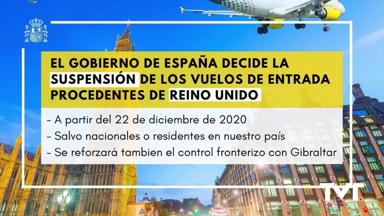 Imagen de El Gobierno de España suspende las entradas en territorio español desde Reino Unido