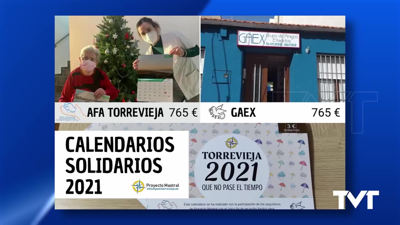 Imagen de Proyecto Mastral entrega más de 1500 euros de su calendario solidario