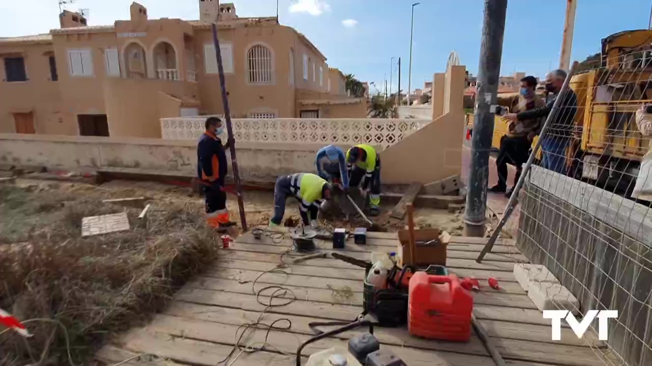 Imagen de Comienzan las obras de reparación de la Senda Peatonal de la Mata