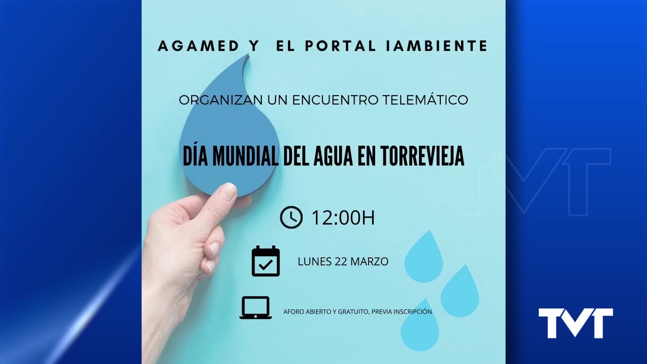 Imagen de Agamed y el portal IAMBIENTE organizan encuentro telemático por el Día Mundial del Agua