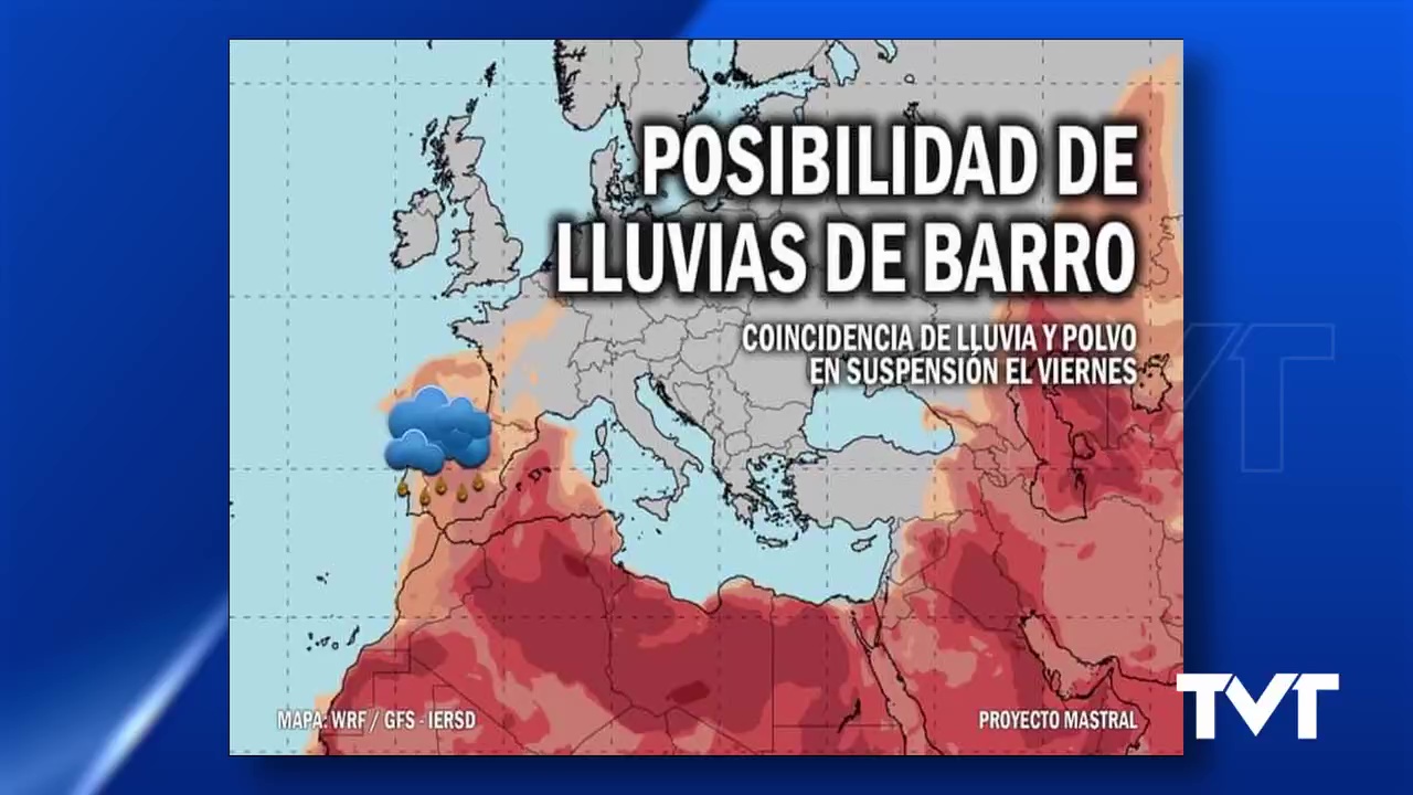 Imagen de La probabilidad de lluvias podría dejarnos lluvias de barro este viernes