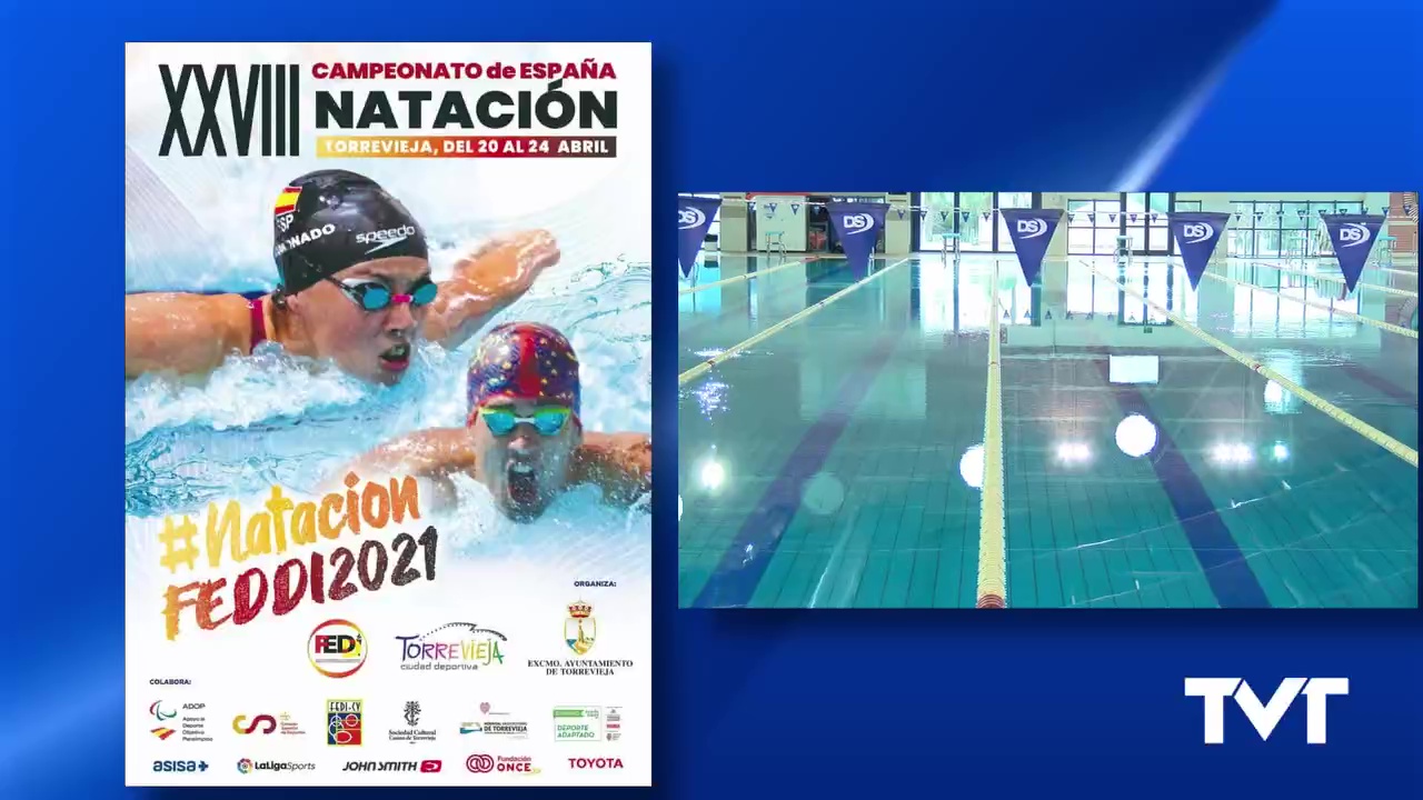 Imagen de Torrevieja, sede del Campeonato de España de Natación FEDDI