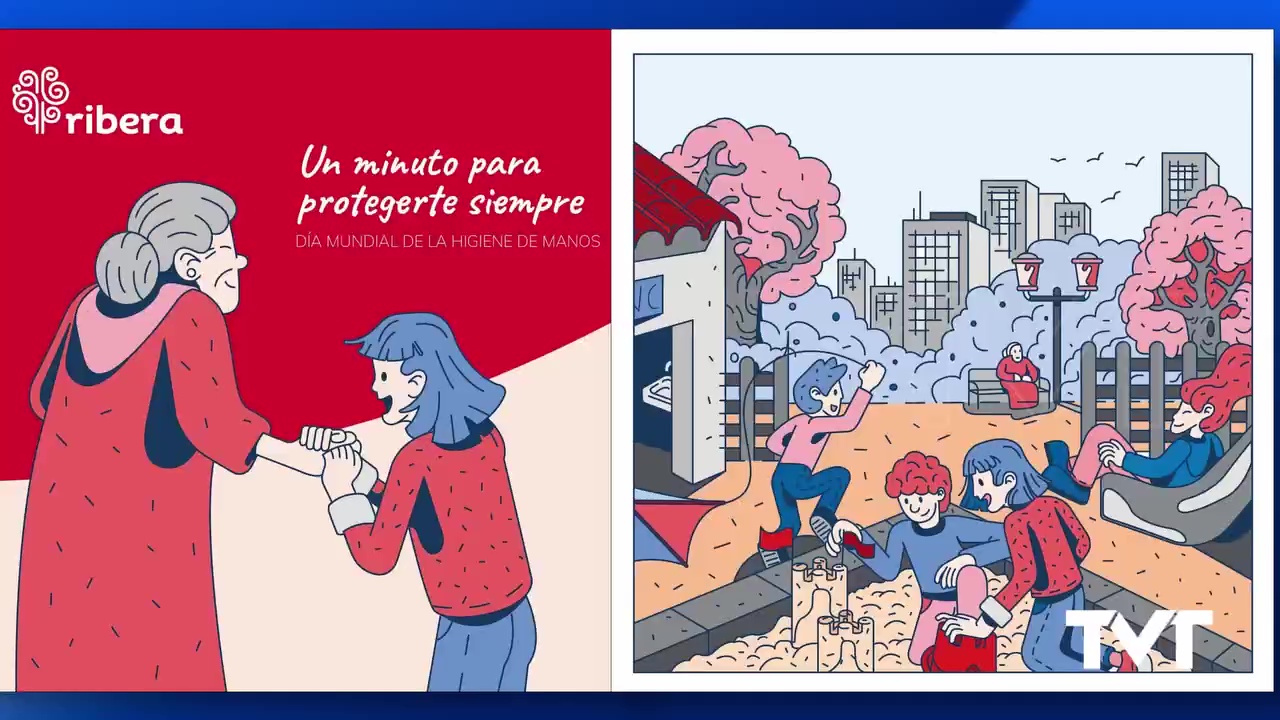 Imagen de «Un minuto para protegerte siempre». El cómic dedicado a la higiene de manos