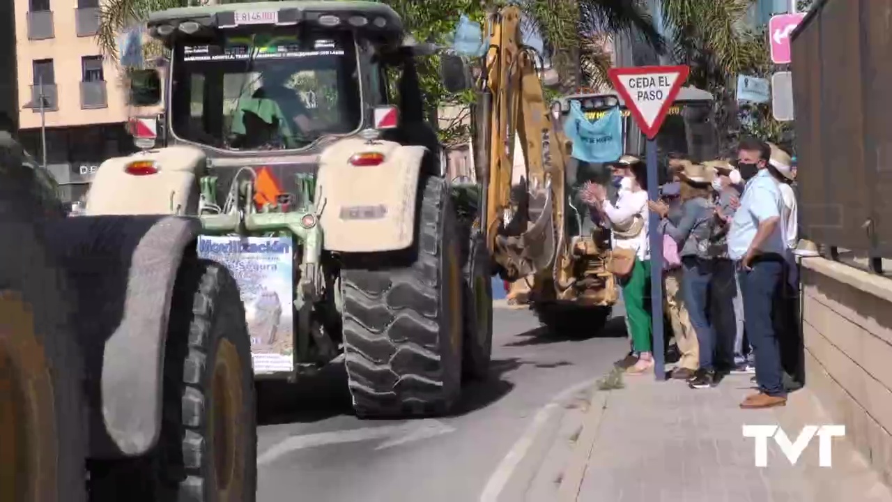 Imagen de Una gran tractorada contra los recortes del trasvase