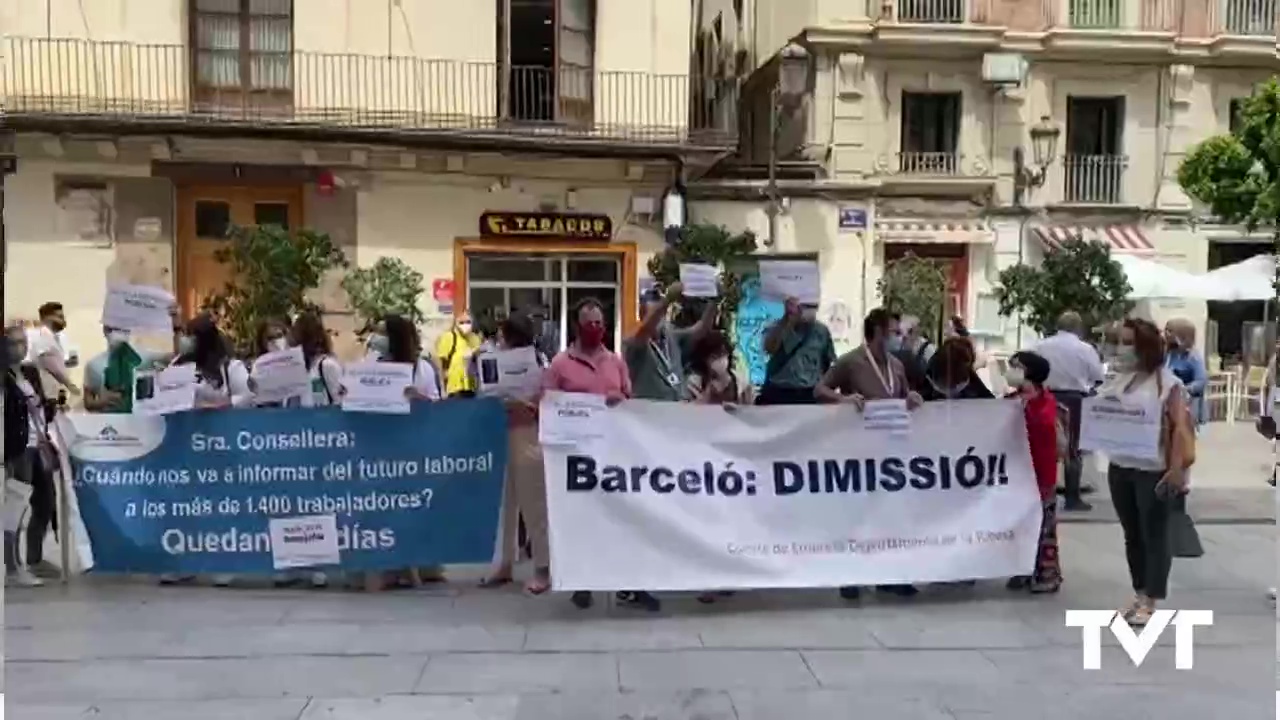 Imagen de NO a la empresa pública...Nueva protesta en Valencia