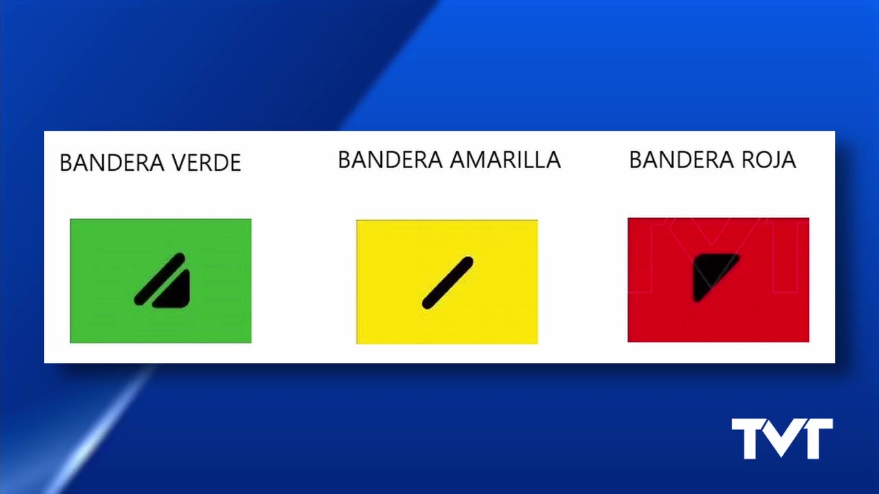 Imagen de LV piden que se incluyan símbolos para personas con problemas visuales en las banderas de playas