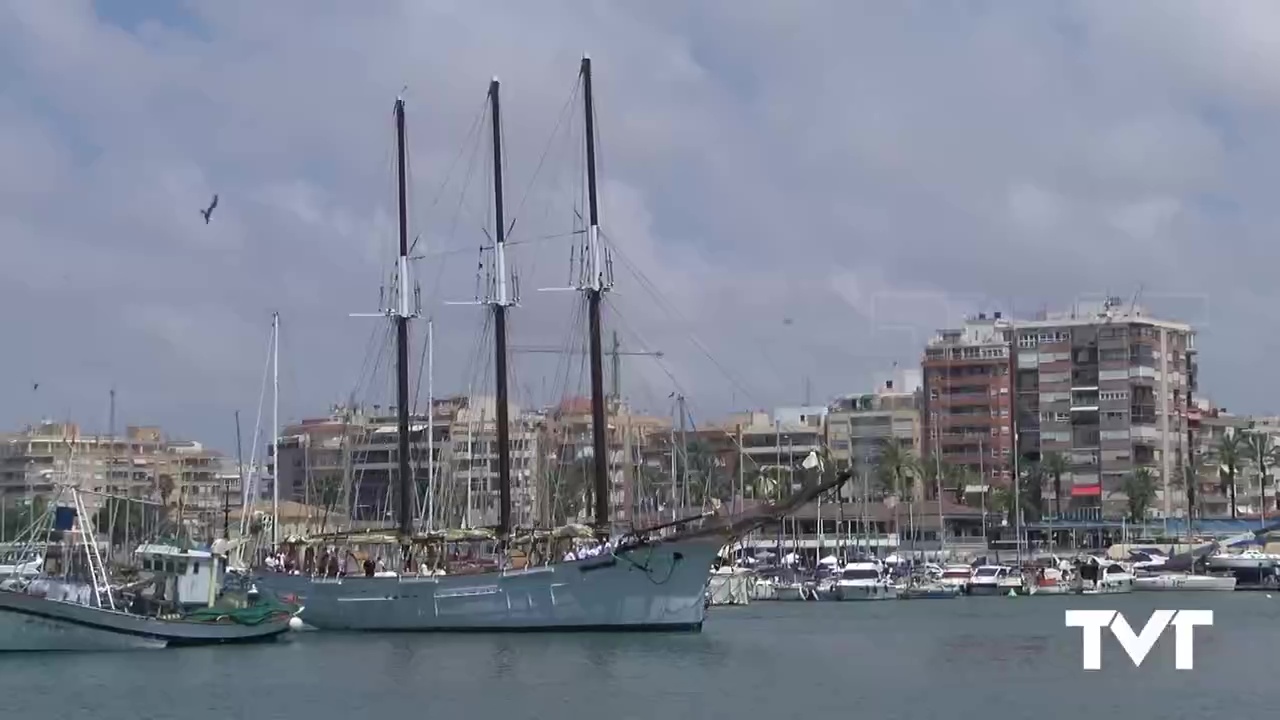 Imagen de Regreso a Torrevieja del histórico pailebote Pascual Flores completamente restaurado