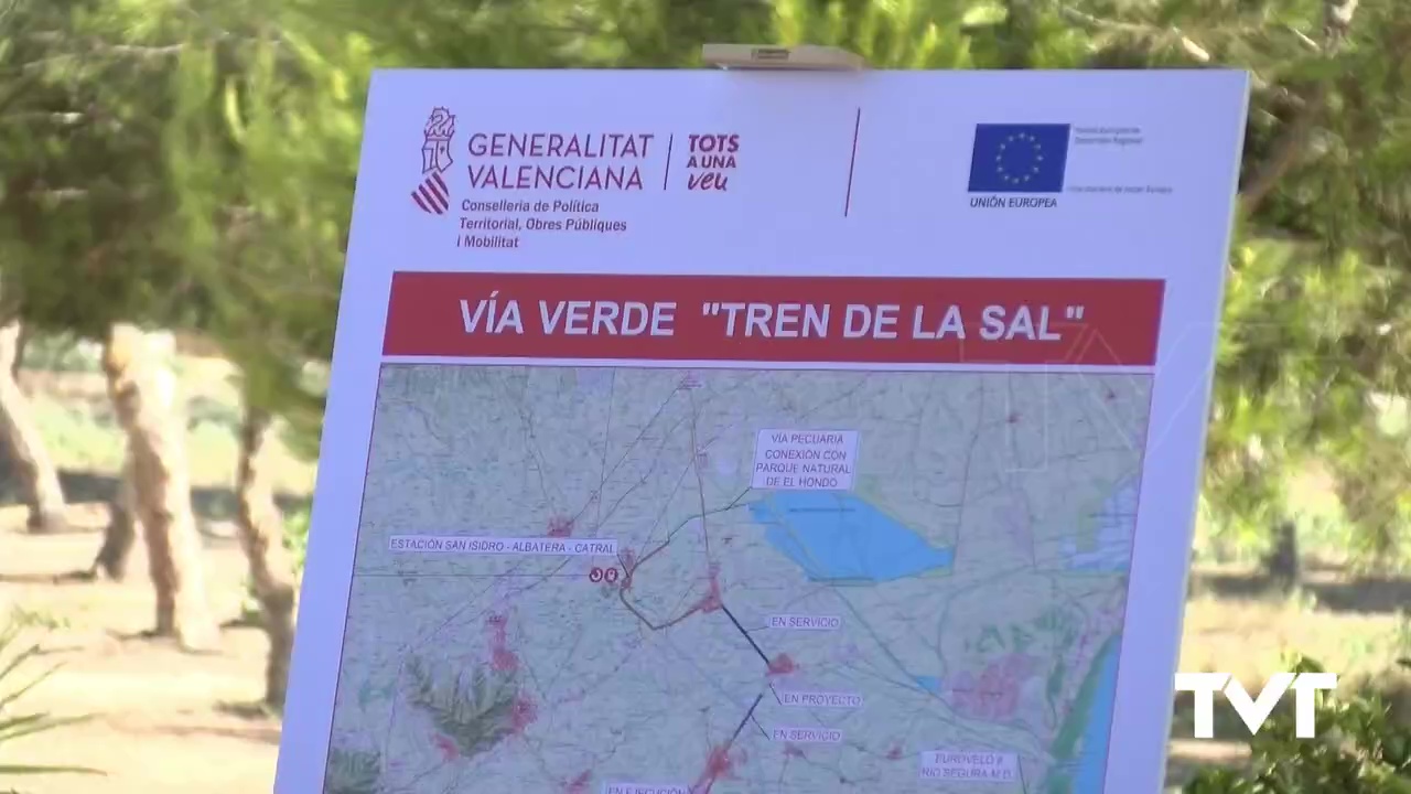 Imagen de Generalitat presenta la Vía Verde que vertebrará toda la Vega Baja entre San Isidro y Torrevieja