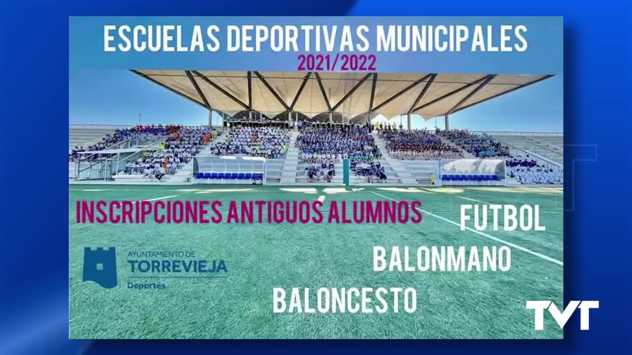 Imagen de Abierto plazo de preinscripción antiguos alumnos escuelas deportivas