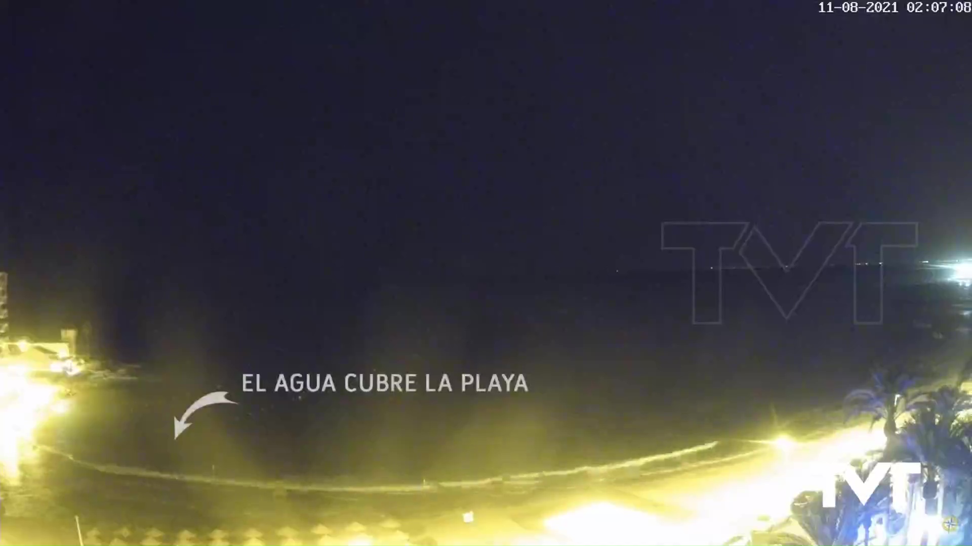 Imagen de Un meteotsunami golpea la costa de Torrevieja y Guardamar sin mayores consecuencias