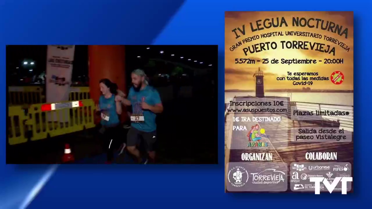 Imagen de Abiertas las inscripciones para participar en la IV Legua Nocturna Puerto Torrevieja