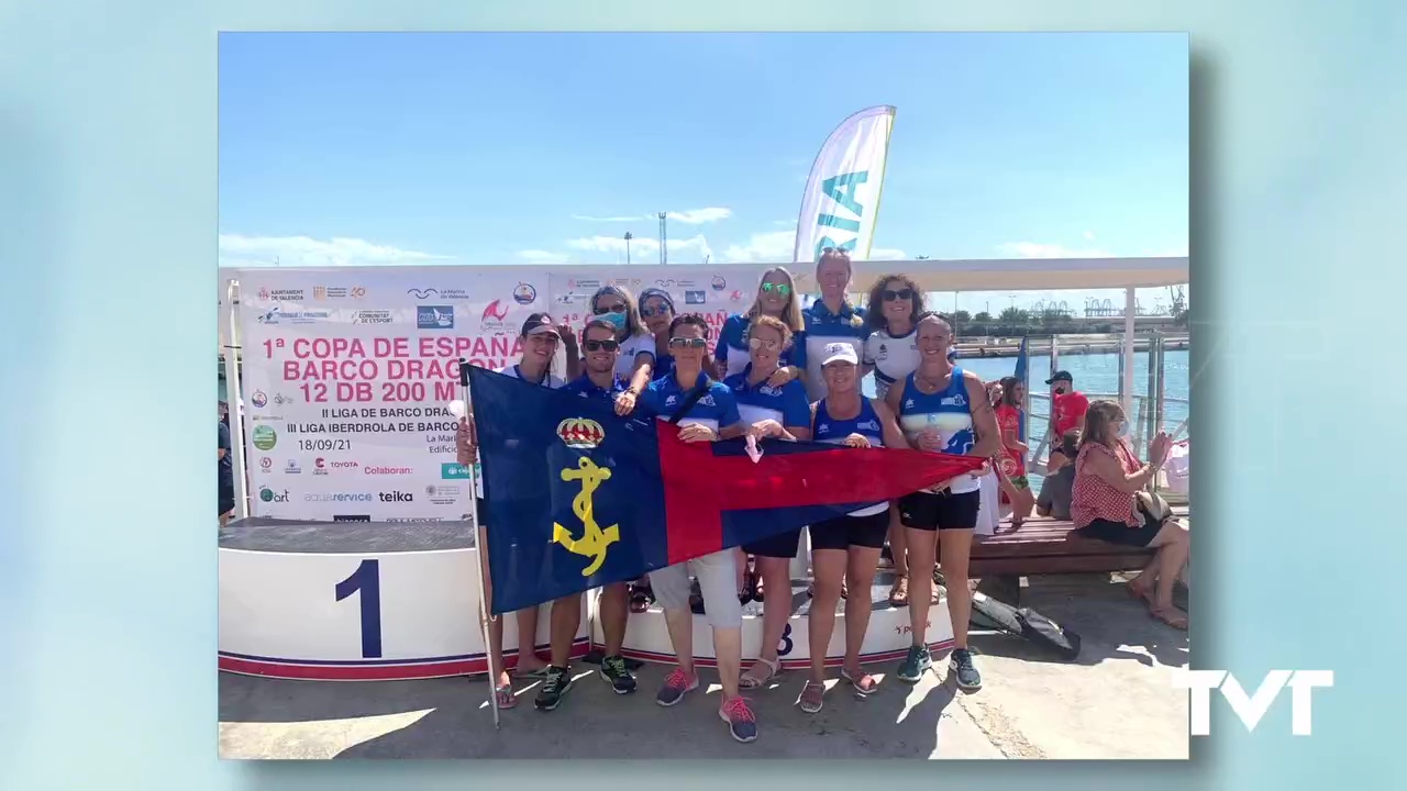 Imagen de El equipo femenino de Dragon Boat se cuelga el bronce en la Copa de España