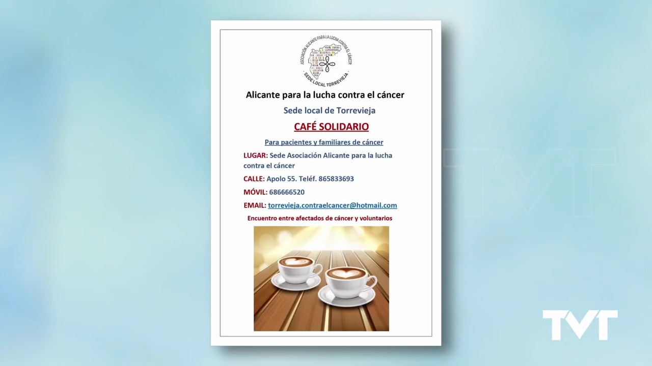 Imagen de La asociación Alicante para la Lucha contra el Cáncer, sede local, organiza un café solidario
