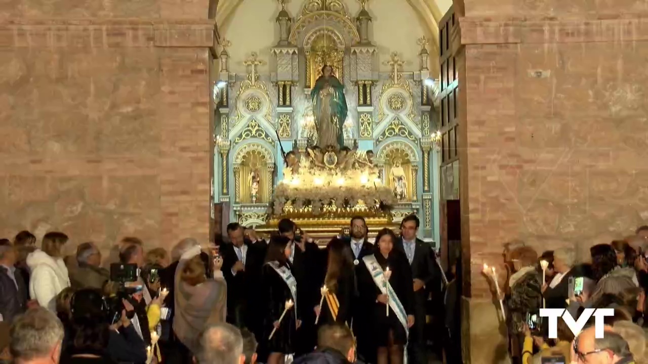 Imagen de Habrá procesión de la Purísima y posible inauguración del nuevo Camarín en el marco de las Fiestas