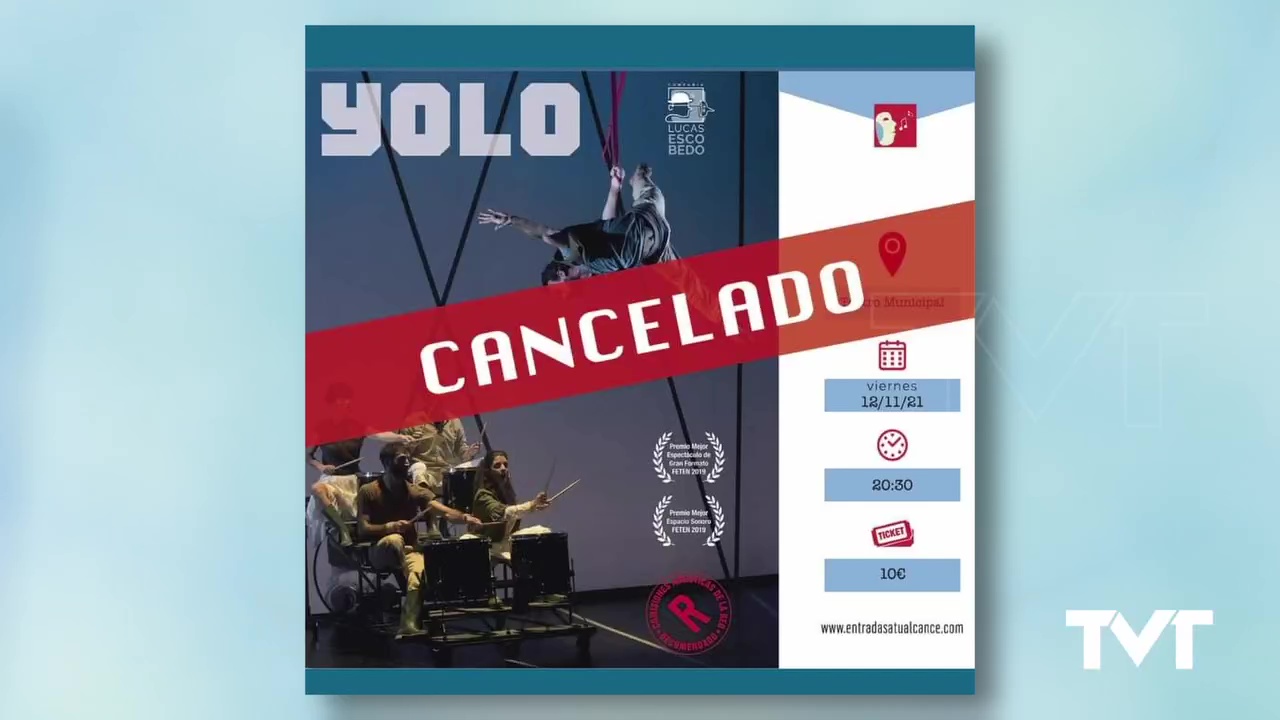Imagen de Cancelado el espectáculo circense «Yolo» por reajuste de programación
