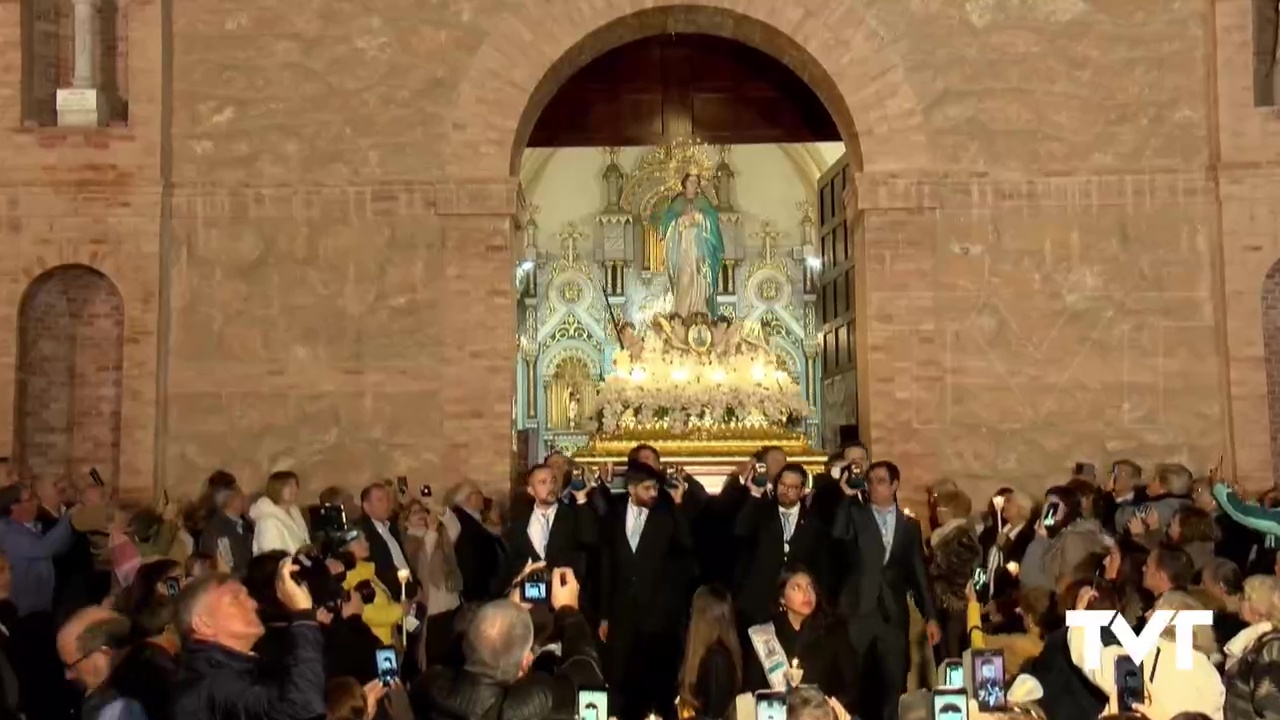 Imagen de La Purísima recupera el culto en la calle tras la pandemia