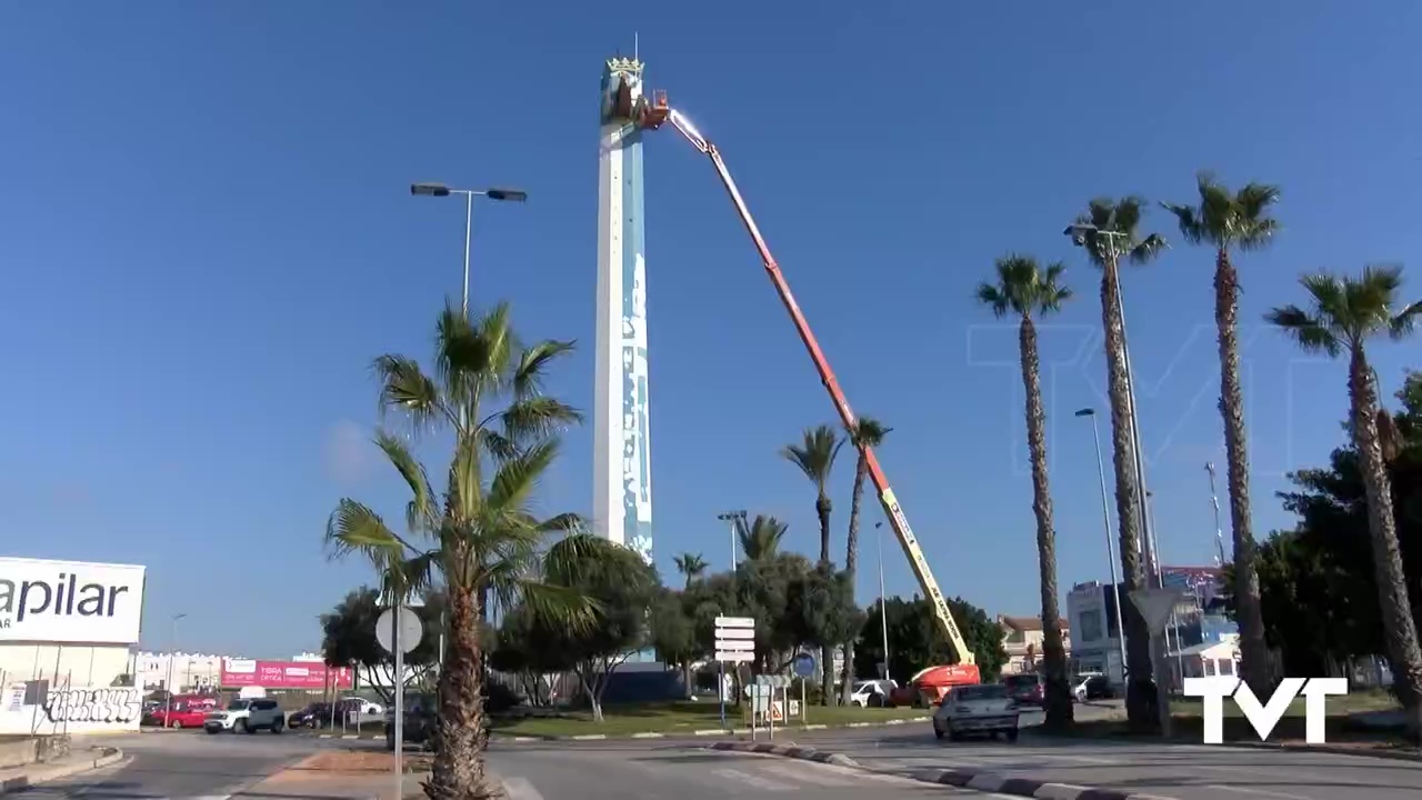 Imagen de Se inician los trabajos de restauración del Hito de Cortes Valencianas