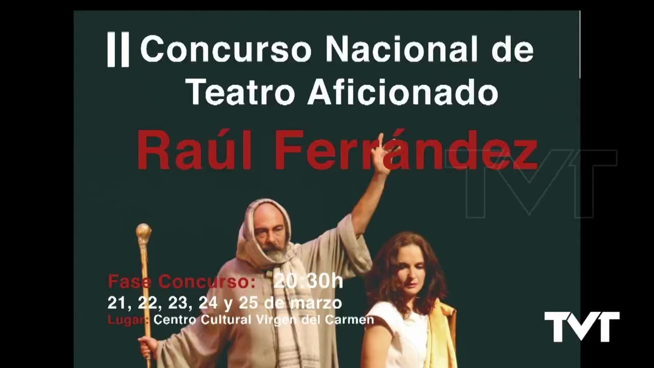 Imagen de Convocado el II Concurso Nacional de Teatro Aficionado «Raúl Ferrández»