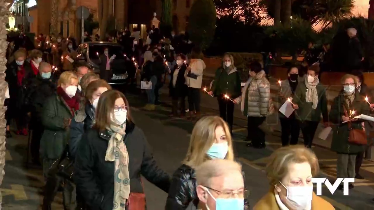 Imagen de Se retoma la procesión de las antorchas