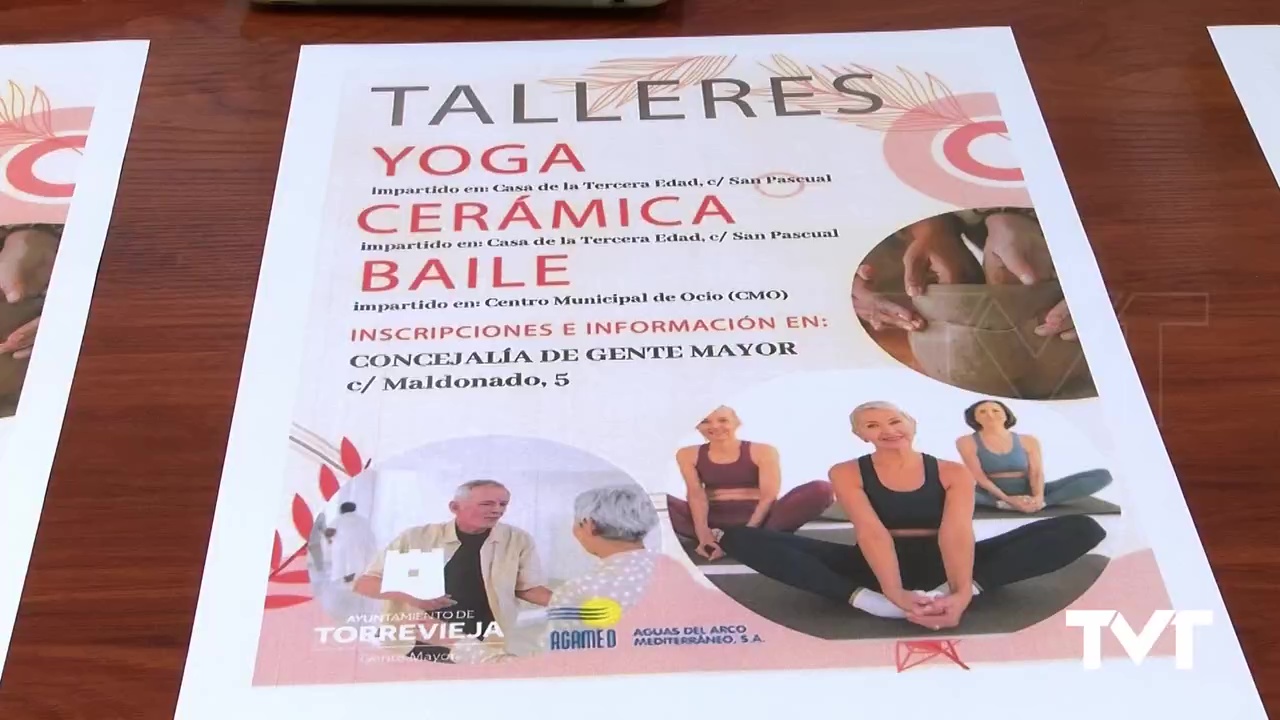 Imagen de Cerámica, yoga y baile para la tercera edad. Comienzan los nuevos talleres el 1 de marzo