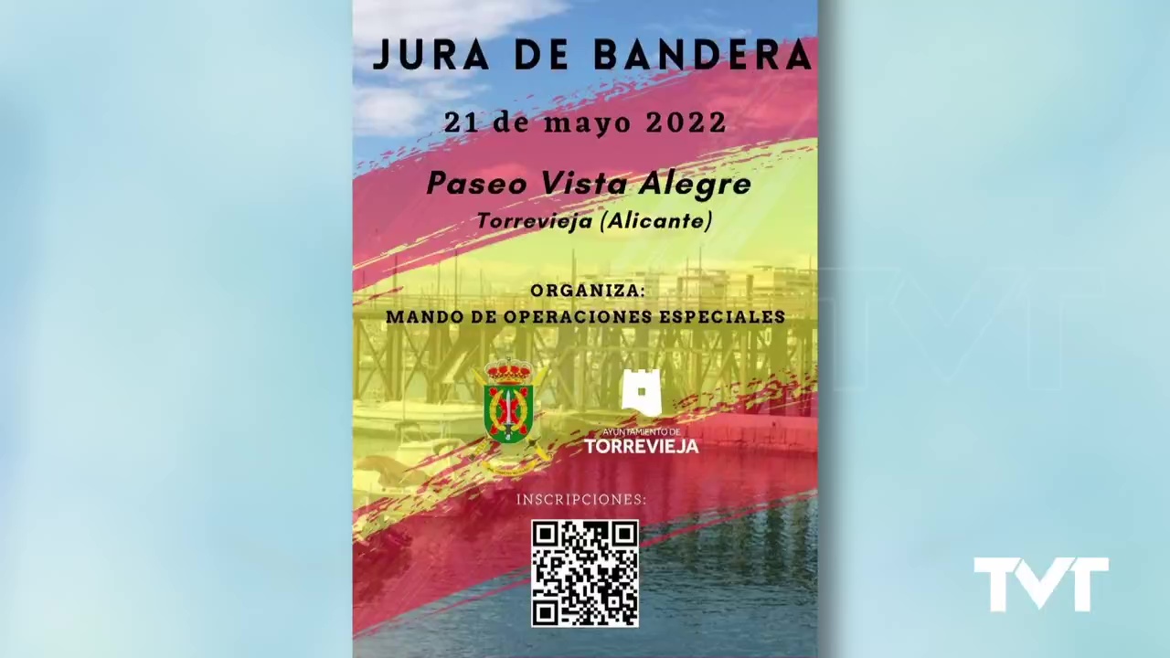 Imagen de Torrevieja acogerá un nueva Jura de Bandera para civiles