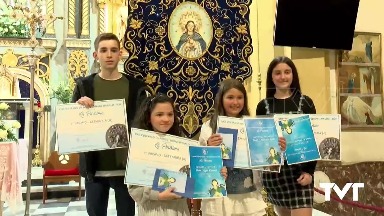 Imagen de Los Hijos de la Inmaculada recuperan el Certamen de Poesía Juegos Florales en honor a La Purísima