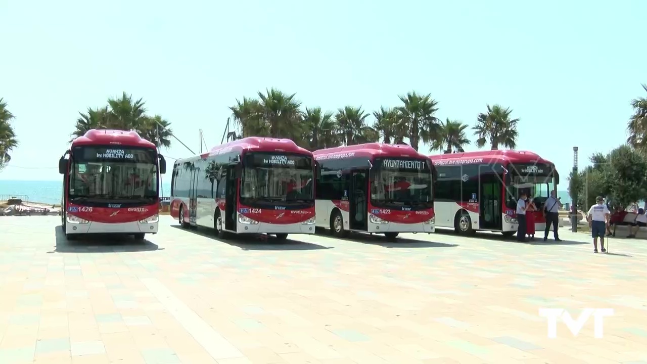 Imagen de El nuevo servicio de transporte urbano incluye 3 líneas nocturnas y aumento de la flota de autobuses