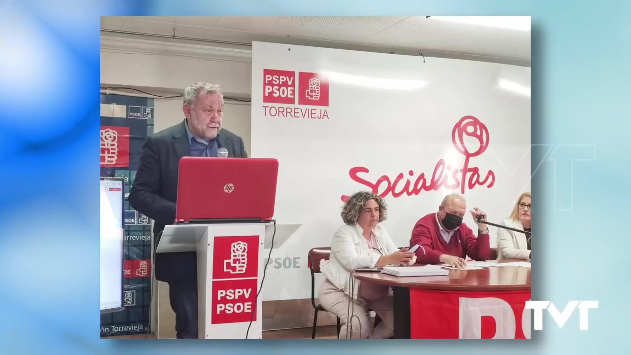 Imagen de Andrés Navarro renueva como secretario general en la agrupación socialista de Torrevieja