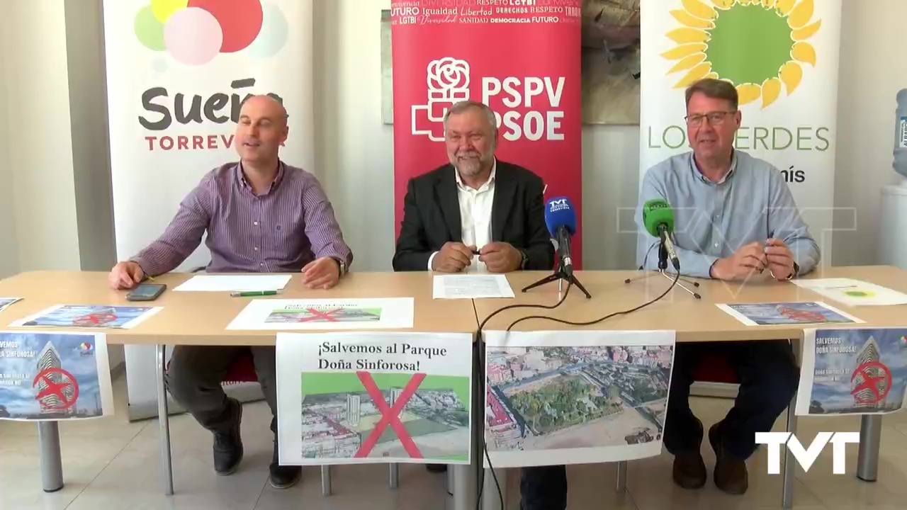 Imagen de PSOE, LV y ST convocan a la ciudadanía a una manifestación contra las Torres Sinforosa