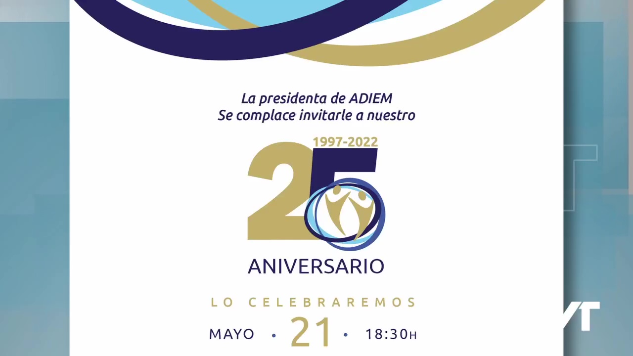 Imagen de ADIEM celebrará su 25 aniversario el 21 de mayo