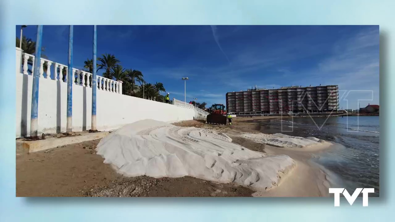 Imagen de Comienza el acopio de arena para regenerar la playa de Los Locos
