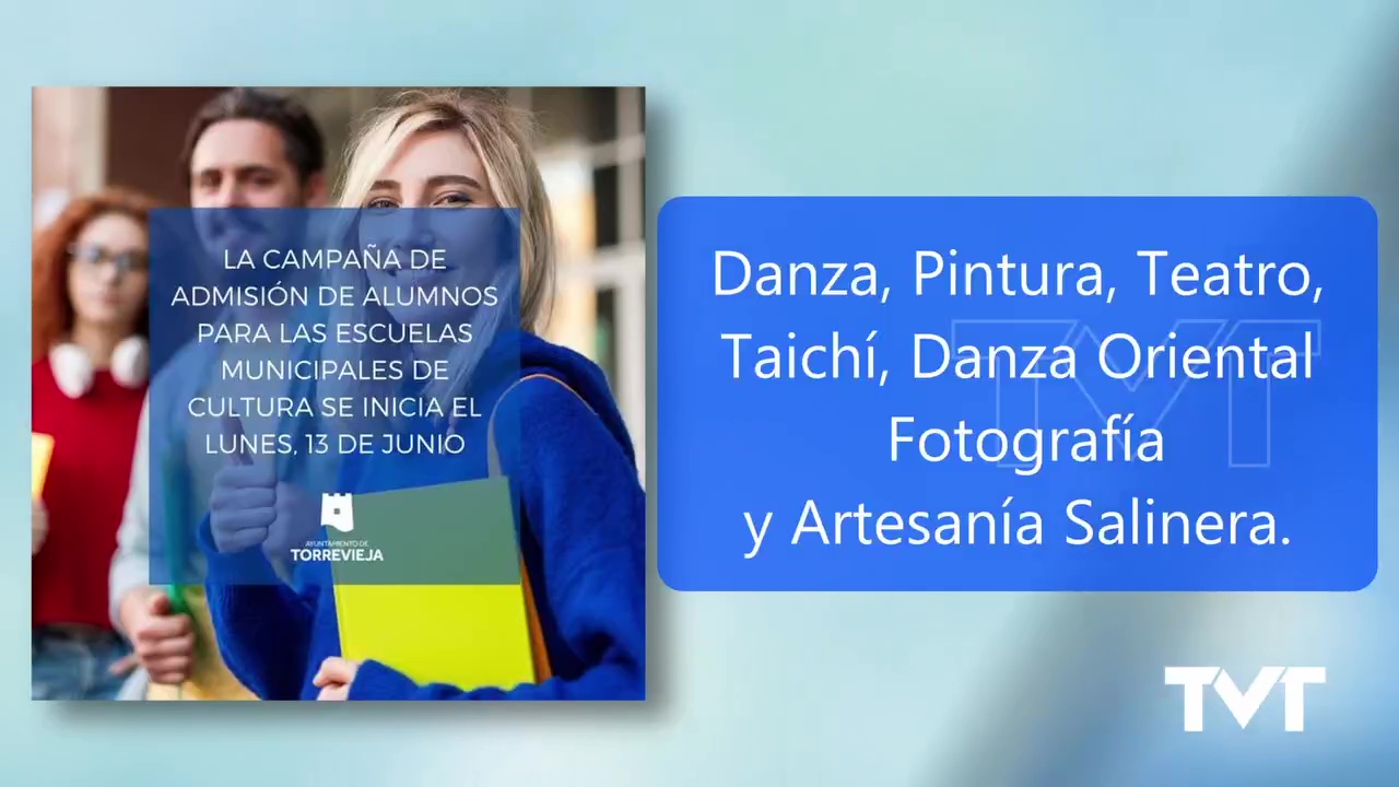 Imagen de El 13 de junio se inicia el plazo de admisión de alumnos de las escuelas municipales de cultura