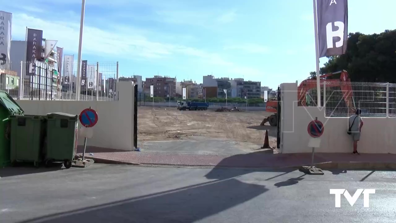 Imagen de Se inician trabajos en la parcela de las Torres Sinforosa para instalar un punto de información