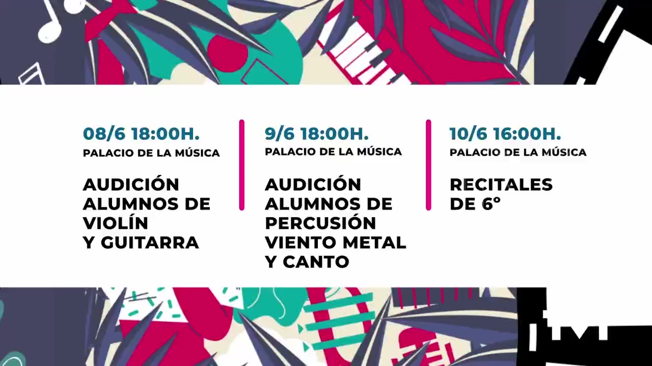 Imagen de Agenda de actos programados por Instituto Municipal de Cultura