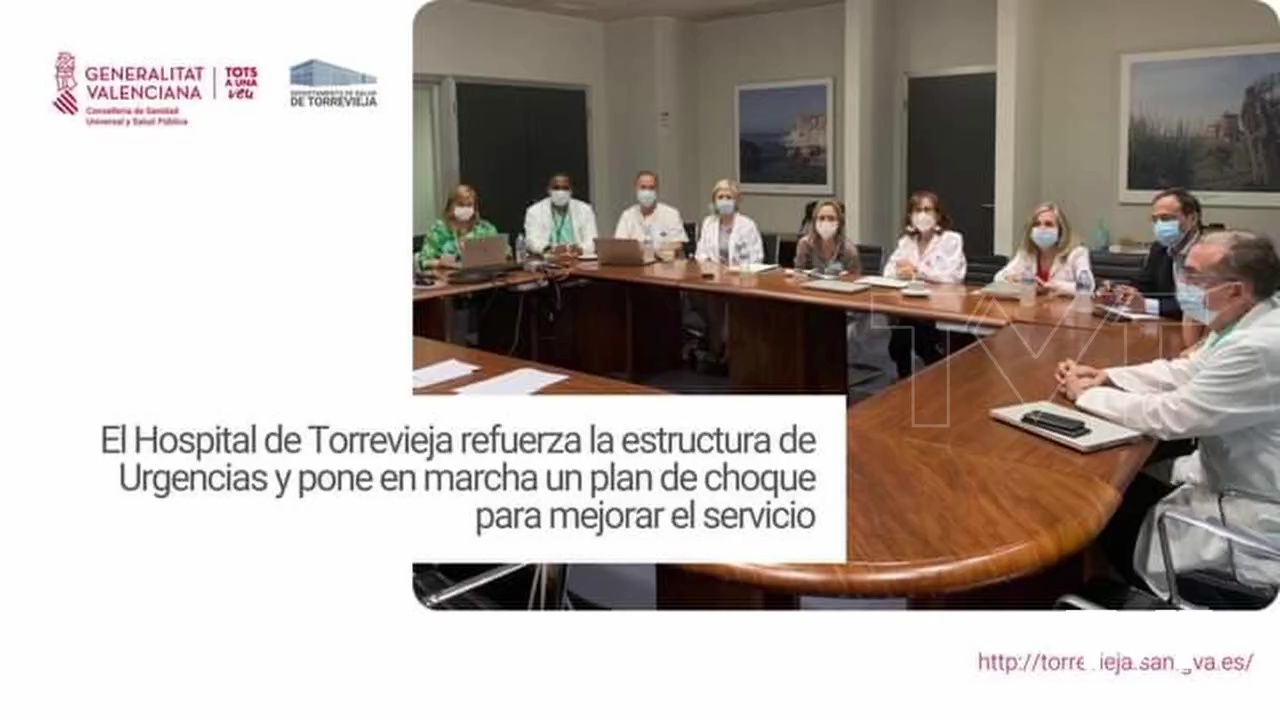 Imagen de Consellería de sanidad programa un plan de choque para el Hospital de Torrevieja