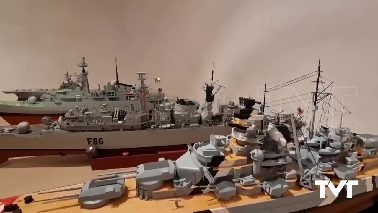 Imagen de La exposición de modelismo naval estático reúne un centenar de maquetas