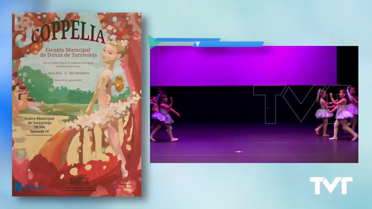 Imagen de Alumnos de la Escuela de danza interpretaran el ballet COPPELIA el 30 de junio