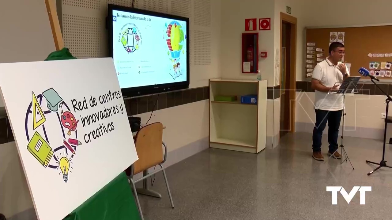 Imagen de El CP Acequión acoge la presentación de la web Red de Centros creativos e innovadores de España