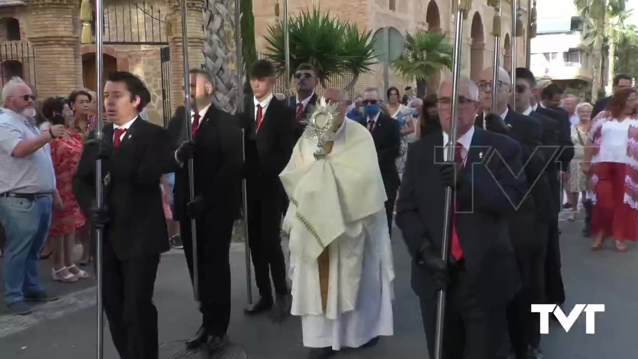 Imagen de Torrevieja recuperó este domingo la celebración de la Procesión del Corpus Christi