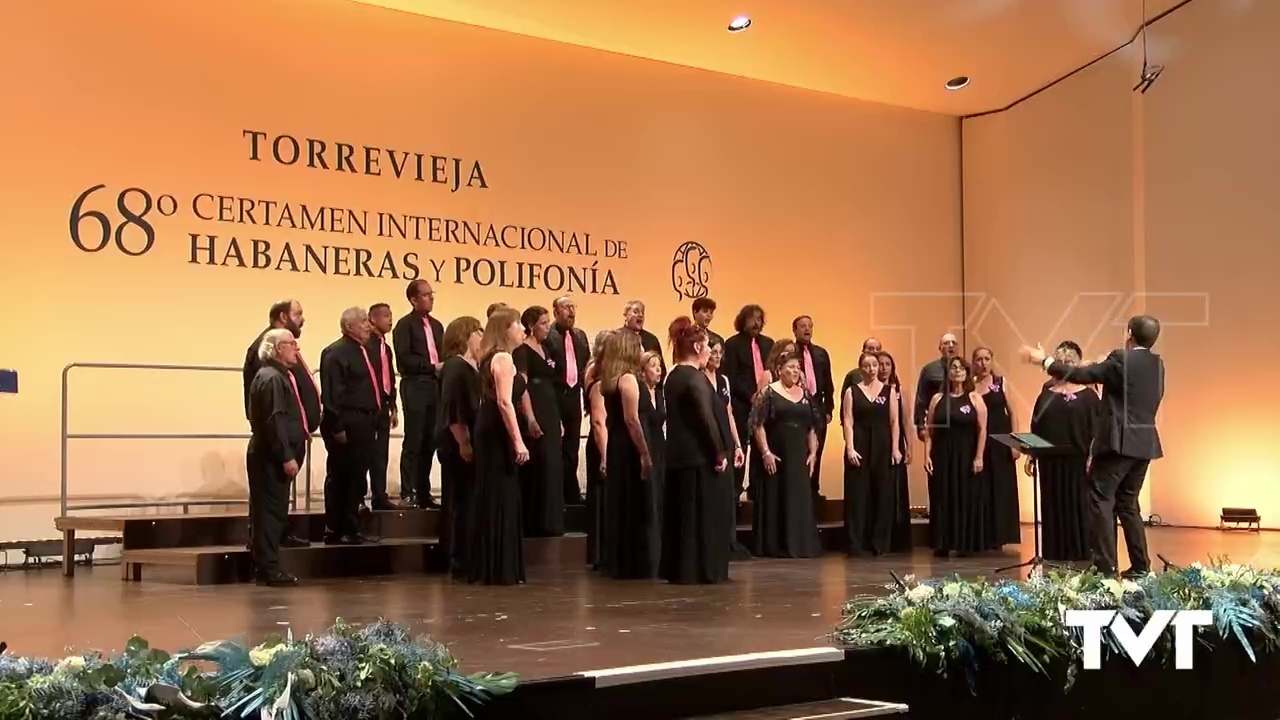 Imagen de Cuatro coros nacionales cierran la competición del 68º Certamen de Habaneras