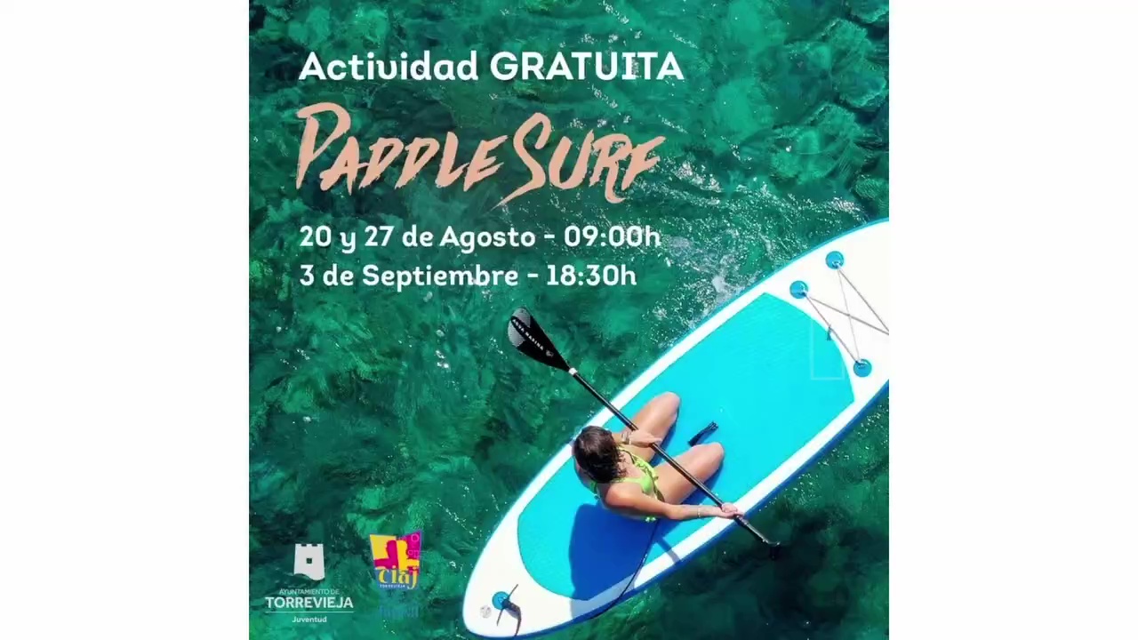 Imagen de El Ciaj oferta actividades gratuitas de paddle surf y acroyoga