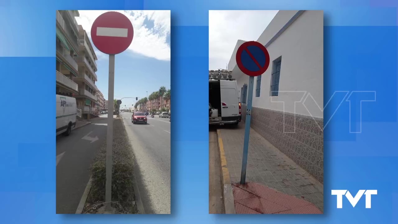 Imagen de Se renuevan las señales de tráfico del Polígono Industrial, La Mata, San Roque y el Acequión