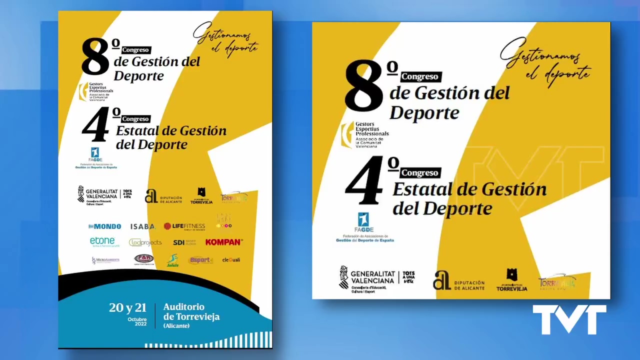 Imagen de El auditorio de Torrevieja acogerá un Congreso sobre gestión deportiva los días 20 y 21 de octubre