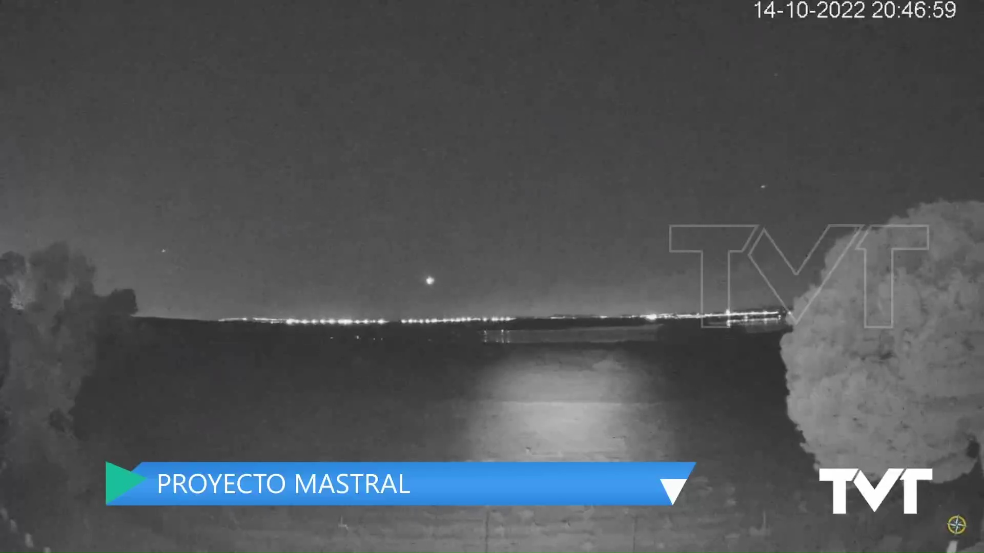 Imagen de Proyecto Mastral graba la caída de un superbólido
