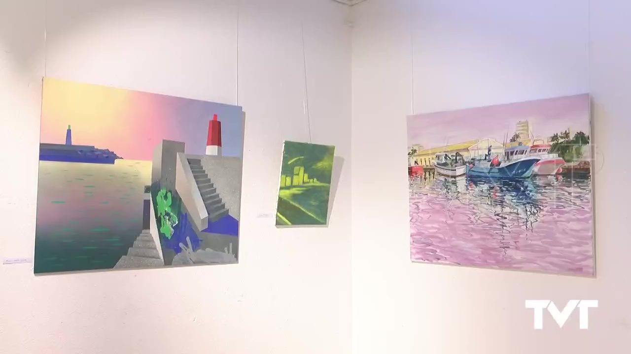 Imagen de El Centro Cultural acoge la exposición con las obras del Concurso de Pintura Rápida